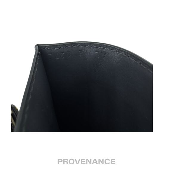 🔴 Givenchy Logo Card Holder Wallet - Grey Leather - Picture 6 of 6